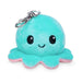 TeeTurtle Plushie Charm Keychain: Happy Aqua Octopus - for just $9.99! 