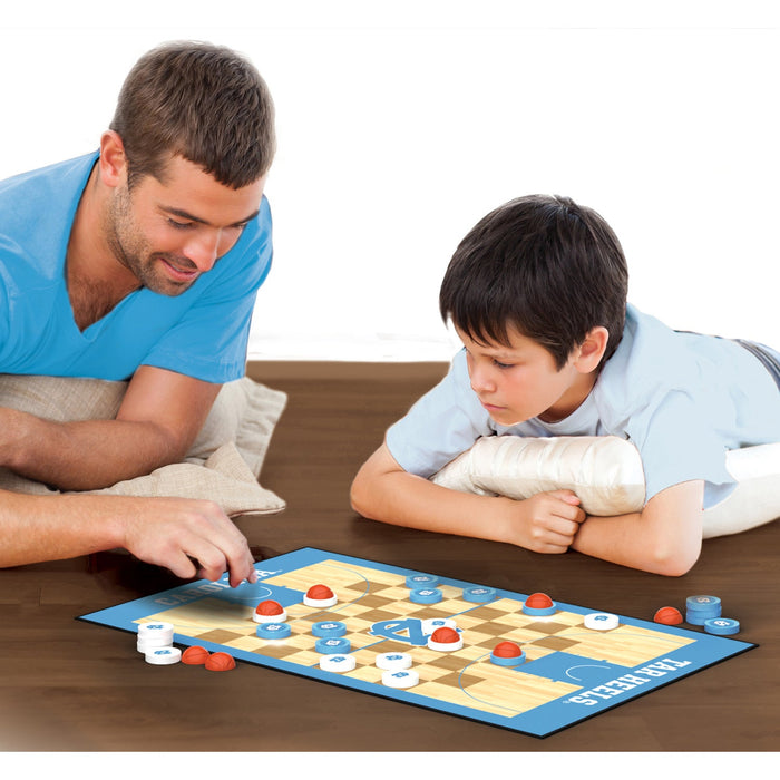 UNC Tar Heels Checkers Board Game - Just $19.99! Shop now at Retro Gaming of Denver