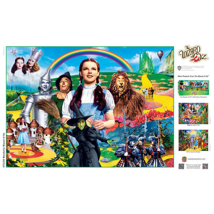 Wonderful Wizard of Oz 1000 Piece Jigsaw Puzzle - Just $16.99! Shop now at Retro Gaming of Denver