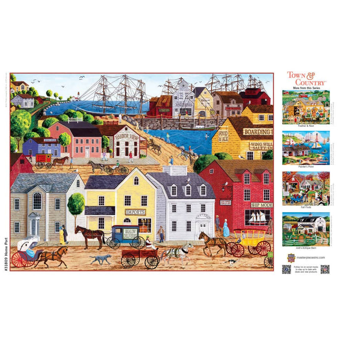 Town & Country - Home Port 300 Piece EZ Grip Jigsaw Puzzle - for just $14.99! 