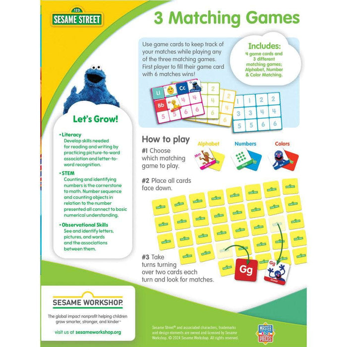 Sesame Street 3-in-1 Matching Game - for just $12.99! 