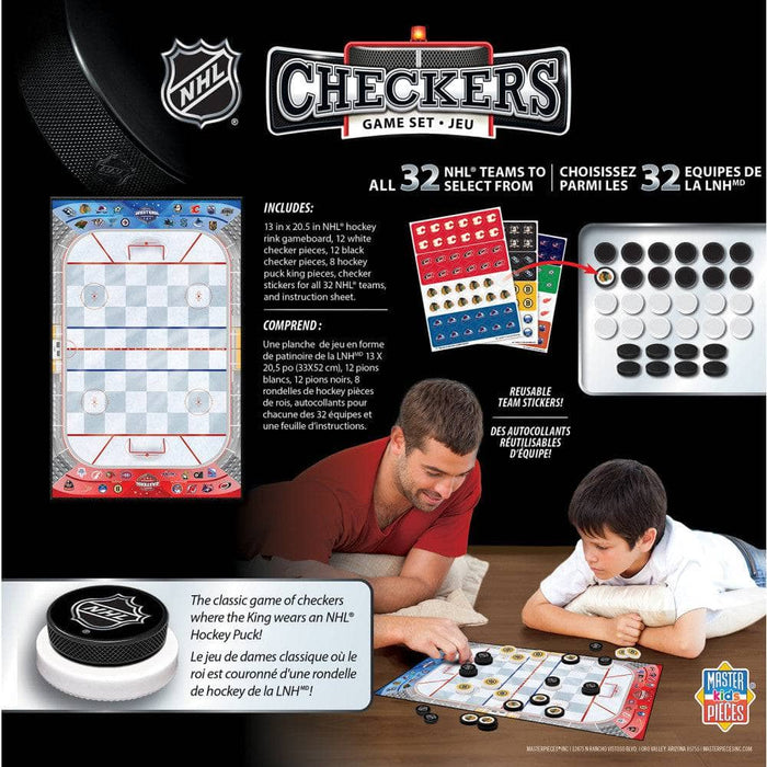 NHL - League Checkers Board Game - for just $24.99! 
