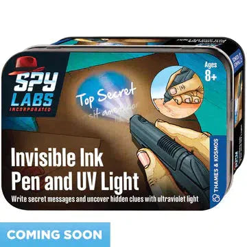 Spy Labs: Invisible Ink Pen and UV Light - Premium Imaginative Play - Just $12.95! Shop now at Retro Gaming of Denver