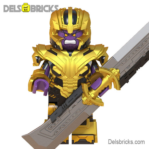 Thanos Avengers Infinity Gauntlet Minifigures (Lego-Compatible Minifigures) - Premium Minifigures - Just $4.50! Shop now at Retro Gaming of Denver
