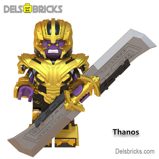 Thanos Avengers Infinity Gauntlet Minifigures (Lego-Compatible Minifigures) - Premium Minifigures - Just $4.50! Shop now at Retro Gaming of Denver