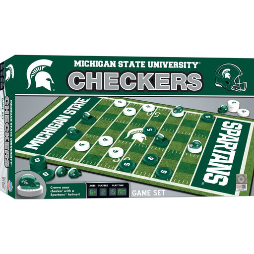 Michigan State Spartans Checkers Board Game - for just $19.99! 
