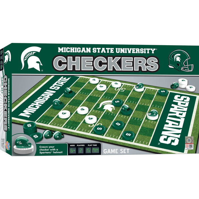 Michigan State Spartans Checkers Board Game - for just $19.99! 