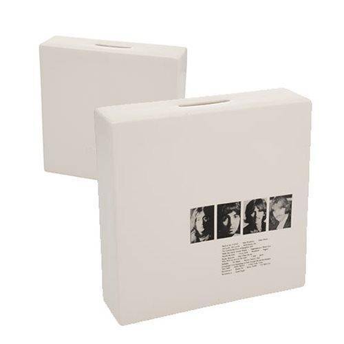 Vandor The Beatles Limited Edition White Album Ceramic Coin Bank - for just $8.94! 