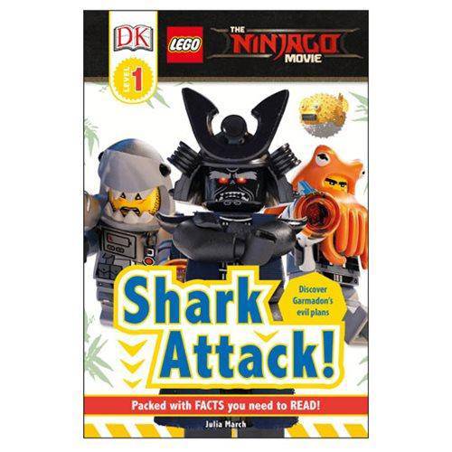 The LEGO Ninjago Movie Shark Attack DK Readers 1 Hardcover Book - for just $12.90! 