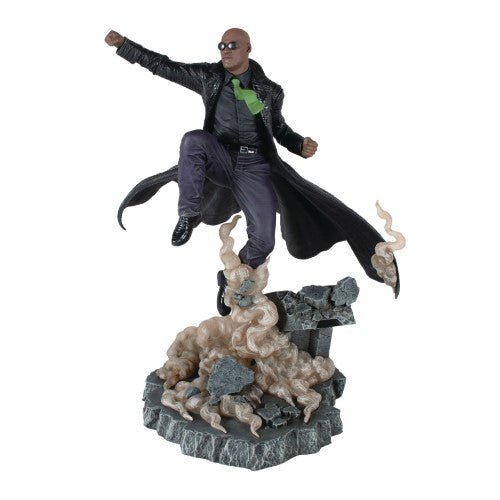 The Matrix Gallery Morpheus PVC 12-Inch Diorama - Just $64! Shop now at Retro Gaming of Denver