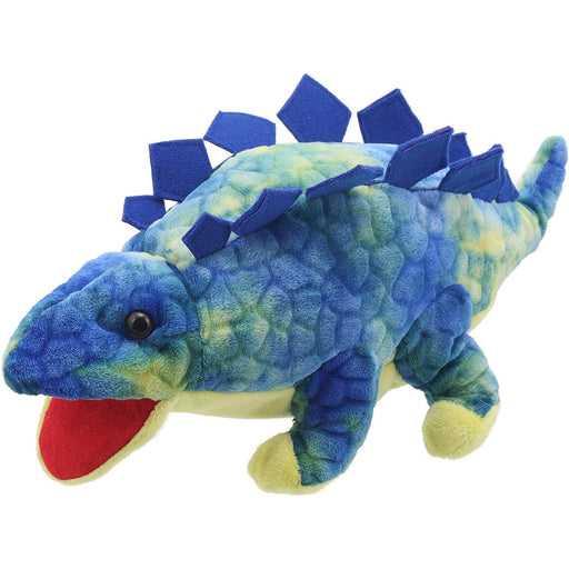 Baby Stegosaurus Puppet - Blue - Premium Plush - Just $19.99! Shop now at Retro Gaming of Denver
