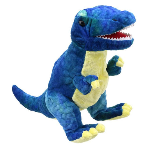 Baby T-Rex Puppet - Blue - Premium Plush - Just $19.99! Shop now at Retro Gaming of Denver