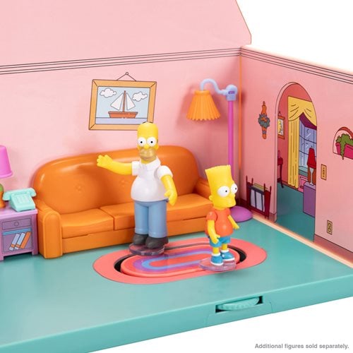 The Simpsons House Living Room Diorama Playset - for just $20.67! 