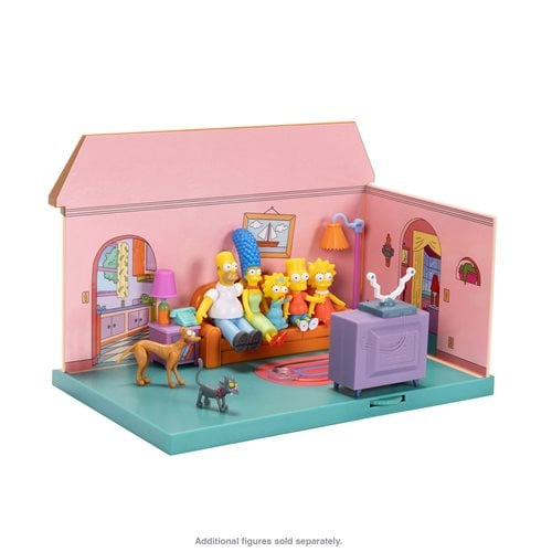 The Simpsons House Living Room Diorama Playset - for just $20.67! 