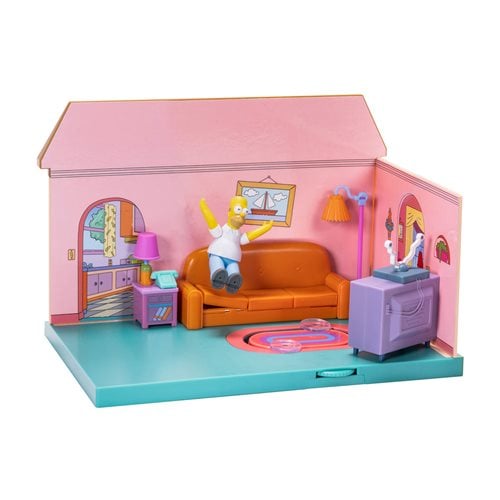 The Simpsons House Living Room Diorama Playset - for just $20.67! 