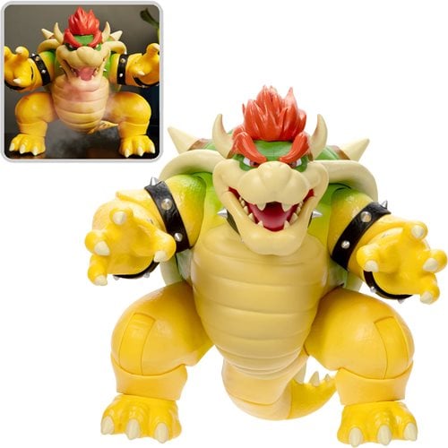 The Super Mario Bros. Movie Fire Breathing Bowser 7-Inch Figure - for just $39.67! 