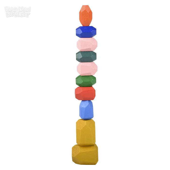 10 pieces Wooden Balancing Stones - Just $11.99! Shop now at Retro Gaming of Denver