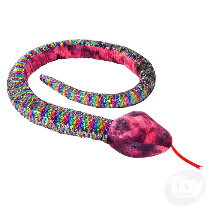 102" Multi Colored Sequin Snake - Just $39.99! Shop now at Retro Gaming of Denver