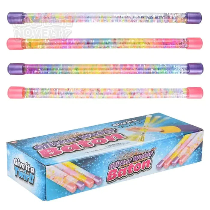 12" Glitter Water Baton - Just $3.99! Shop now at Retro Gaming of Denver