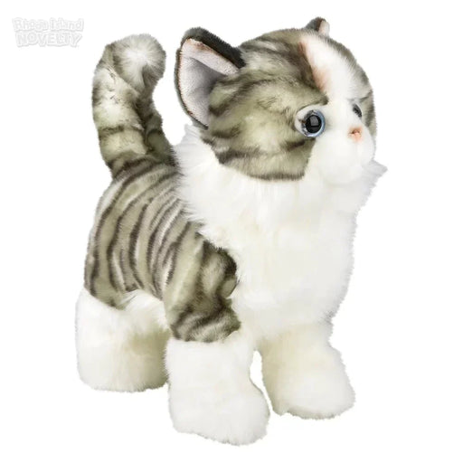 12" Heirloom Standing Tabby Cat - Premium Plush - Just $27.99! Shop now at Retro Gaming of Denver