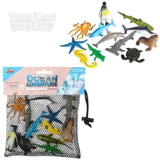 12 Piece Aquatic Mesh Bag Play Set - Premium Imaginative Play - Just $7.99! Shop now at Retro Gaming of Denver