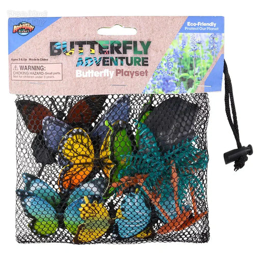 12 Piece Butterfly Mesh Bag Play Set - Premium Imaginative Play - Just $7.99! Shop now at Retro Gaming of Denver