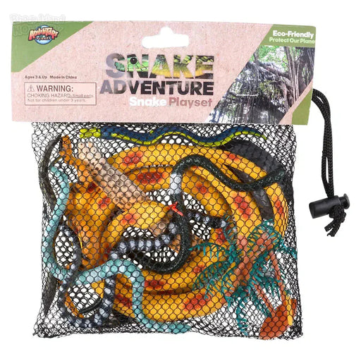 12 Piece Snake Mesh Bag Play Set - Premium Imaginative Play - Just $7.99! Shop now at Retro Gaming of Denver