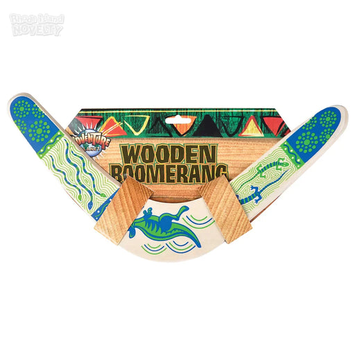 14.5" Wooden Boomerang - Just $7.99! Shop now at Retro Gaming of Denver