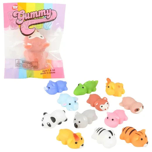 1.5" Gummy Zoo Animals Assorted Styles - Just $1.99! Shop now at Retro Gaming of Denver