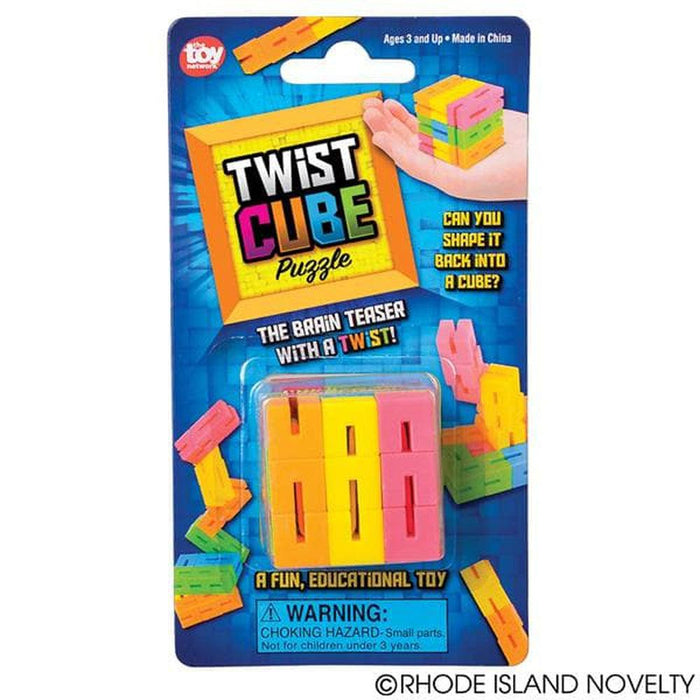 1.5" Twist Cube Brainteaser - Just $3.99! Shop now at Retro Gaming of Denver