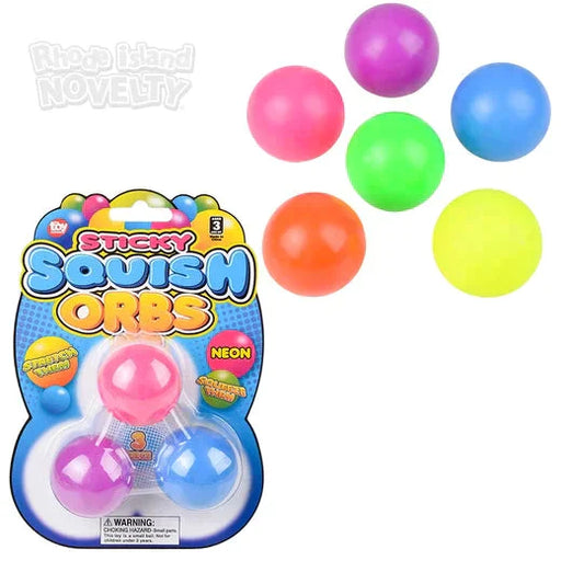 1.6" Squish Sticky Neon Orbs 3 Pack - Just $2.99! Shop now at Retro Gaming of Denver