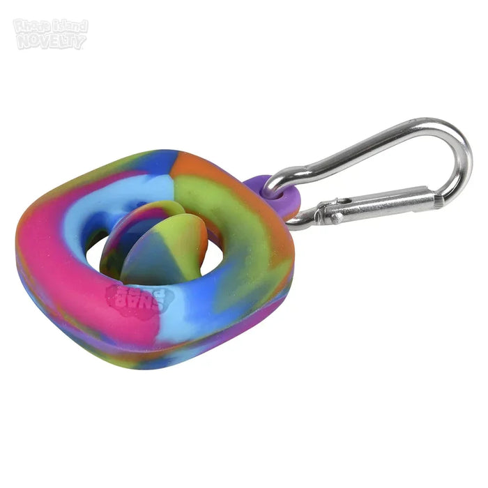 1.75" Mini Snapperz Fidget Toy Keychain Rainbow - Just $3.99! Shop now at Retro Gaming of Denver