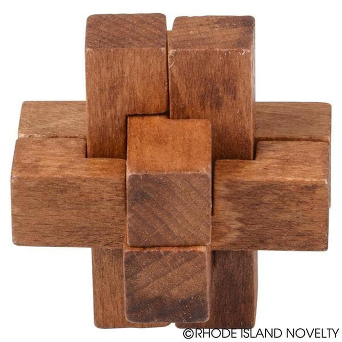 1.75" Wooden Brainteaser - Just $2.99! Shop now at Retro Gaming of Denver