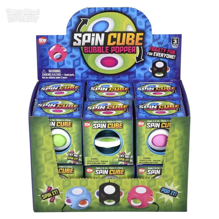 2" Spinning Cube Fidget - Just $2.99! Shop now at Retro Gaming of Denver