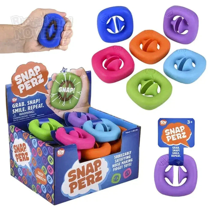 2.25" Snapperz Fidget Toy Assorted Colors - Just $4.99! Shop now at Retro Gaming of Denver