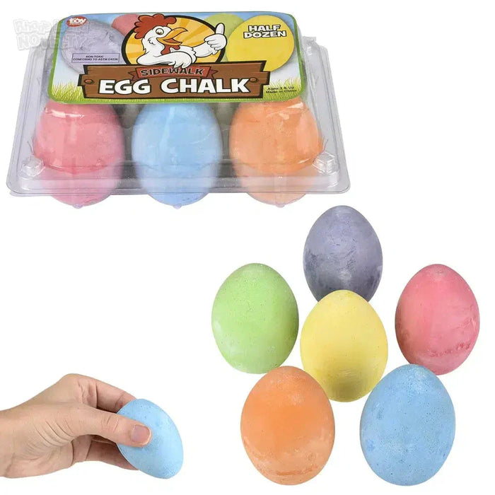 2.5" Egg Sidewalk Chalk - Just $2.99! Shop now at Retro Gaming of Denver