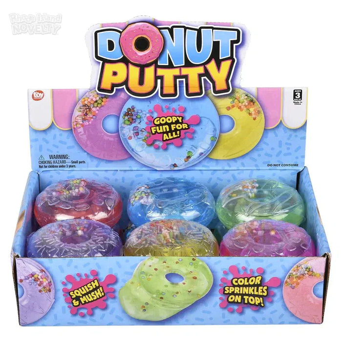 2.75" Donut Putty Assorted Styles - Just $1.99! Shop now at Retro Gaming of Denver