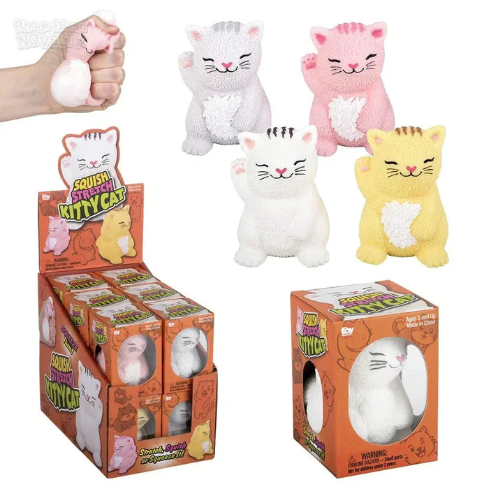 3" Squish And Stretch Cat - Just $3.99! Shop now at Retro Gaming of Denver