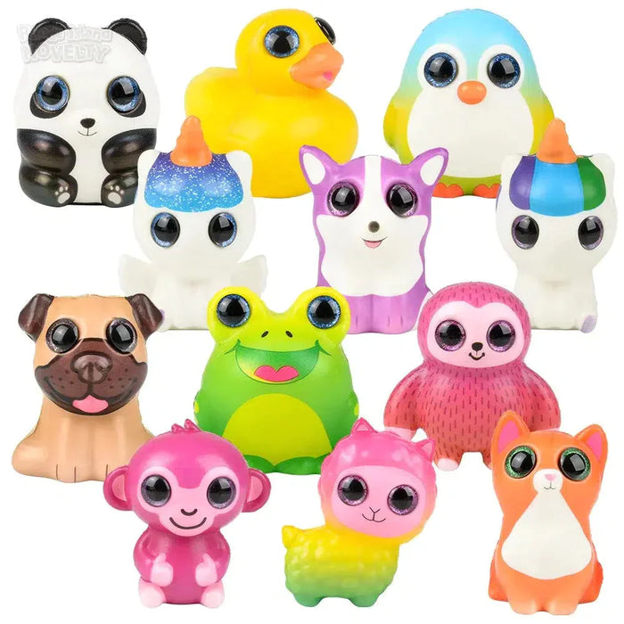 3.5" Sparkle Eye Squish Animal - Just $4.99! Shop now at Retro Gaming of Denver