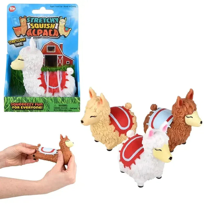 3.5" Stretchy, Squish Alpaca - Just $4.99! Shop now at Retro Gaming of Denver