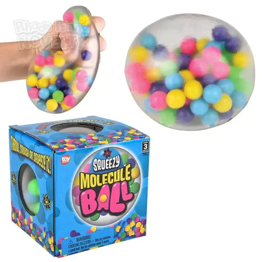 4" Squeezy Molecule Ball - Just $6.99! Shop now at Retro Gaming of Denver