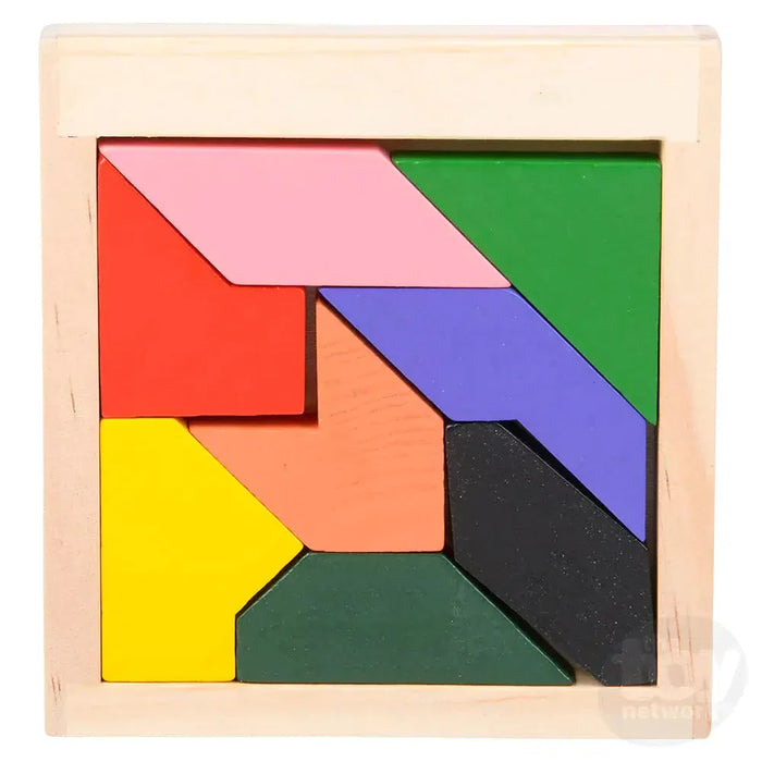 4" Wooden Tangram Puzzles - Just $3.99! Shop now at Retro Gaming of Denver