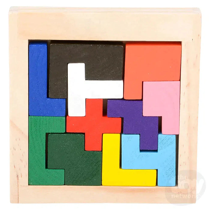 4" Wooden Tangram Puzzles - Just $3.99! Shop now at Retro Gaming of Denver