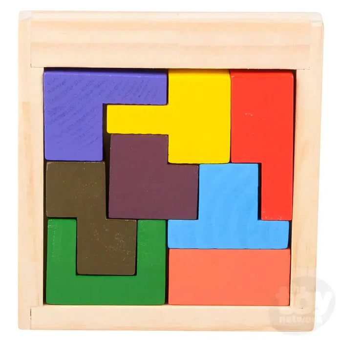 4" Wooden Tangram Puzzles - Just $3.99! Shop now at Retro Gaming of Denver