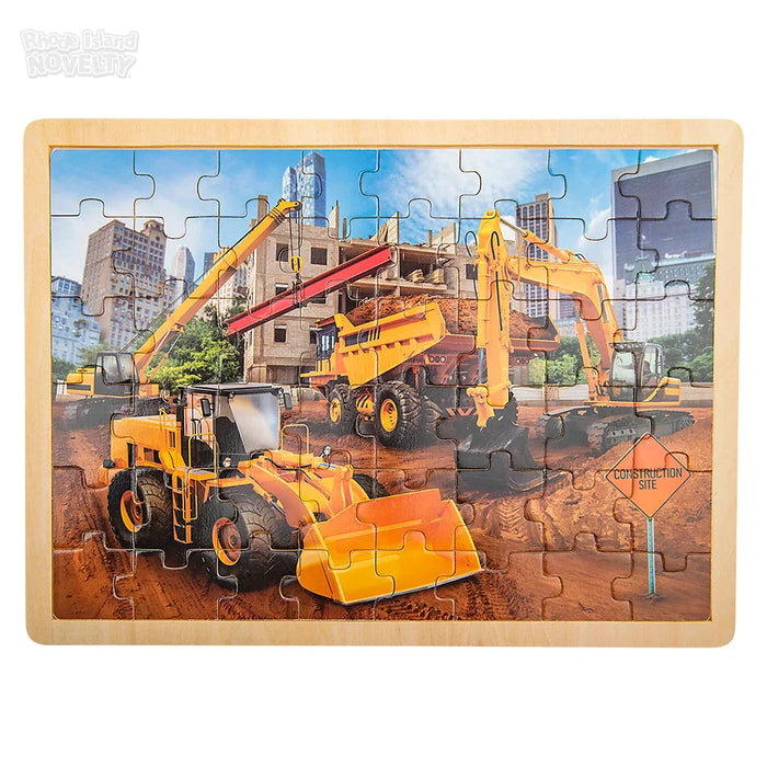 48 Piece Construction Wooden Puzzle - Just $12.99! Shop now at Retro Gaming of Denver