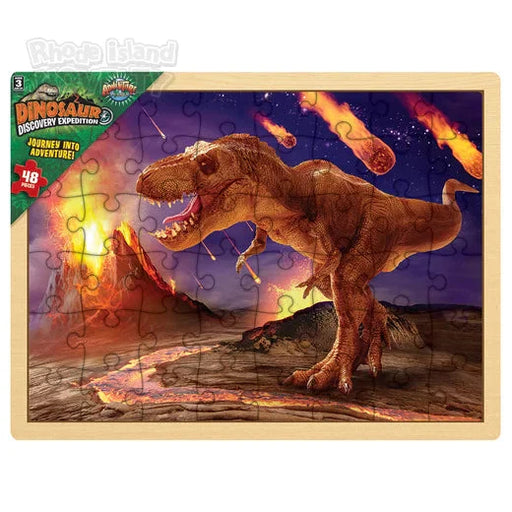 48 Piece Dinosaur Wooden Puzzle - Just $12.99! Shop now at Retro Gaming of Denver