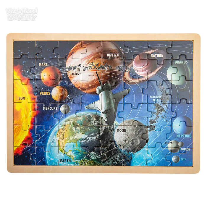 48 Piece Space Wooden Puzzle - Just $12.99! Shop now at Retro Gaming of Denver