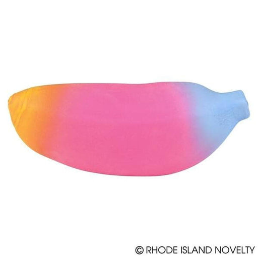 4.75" Stretch And Squeeze Rainbow Banana - Just $3.99! Shop now at Retro Gaming of Denver