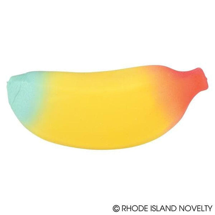 4.75" Stretch And Squeeze Rainbow Banana - Just $3.99! Shop now at Retro Gaming of Denver