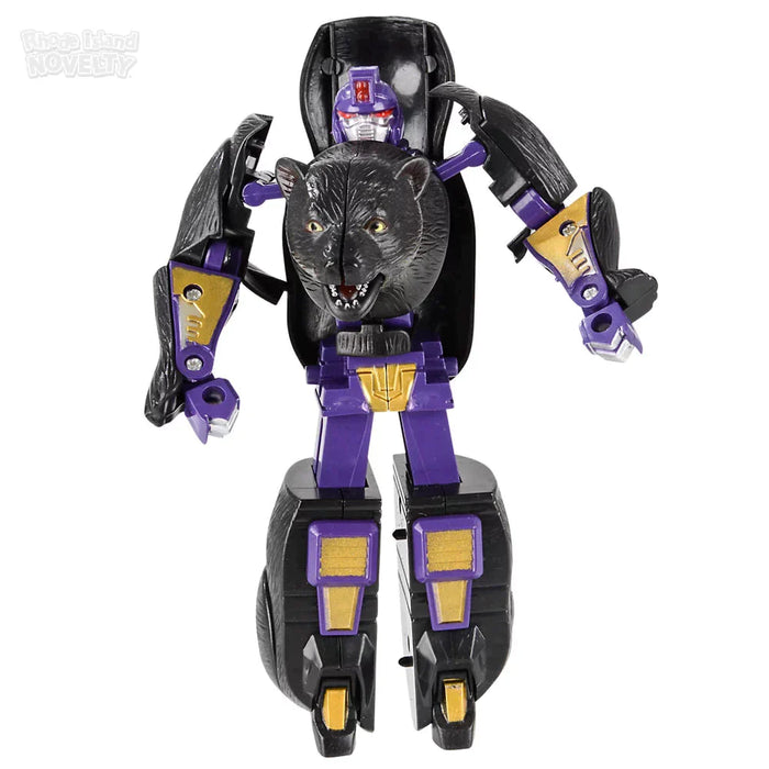 5" Black Bear Transforming Robot Action Figure - Just $9.99! Shop now at Retro Gaming of Denver